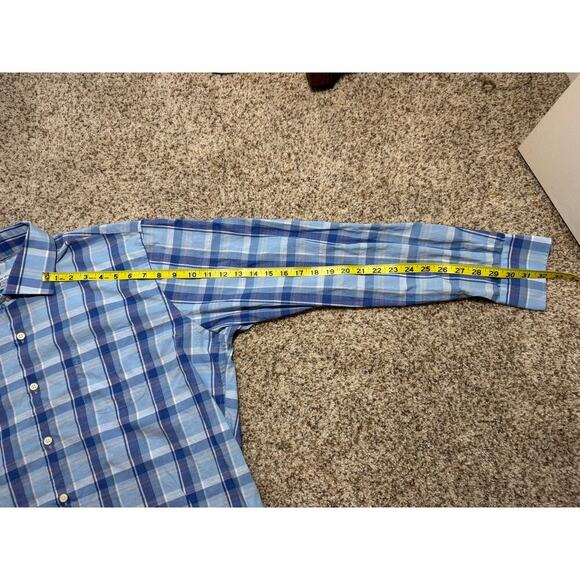 Peter Millar, long sleeve, button up, collared shirt, size XL - Picture 7 of 9